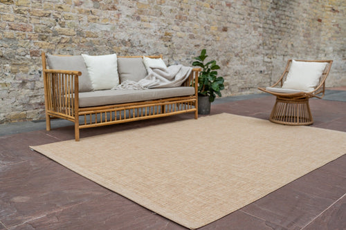 Interieur05 Jute buitenkleed Naturel Plain - 200 x 290 cm