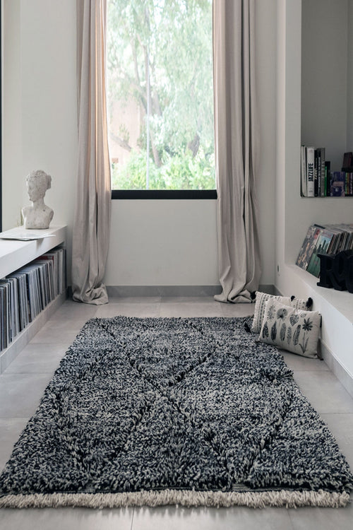 AFK Living vloerkleed Berber - handgemaakt - Wol - 140 cm x 200 cm