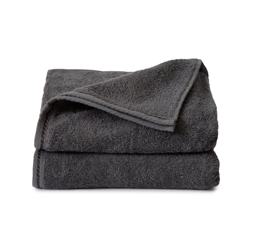 Ten Cate handdoeken 50x100 - handdoekenset 2 stuks - 100% katoen - antraciet - vtwonen shop