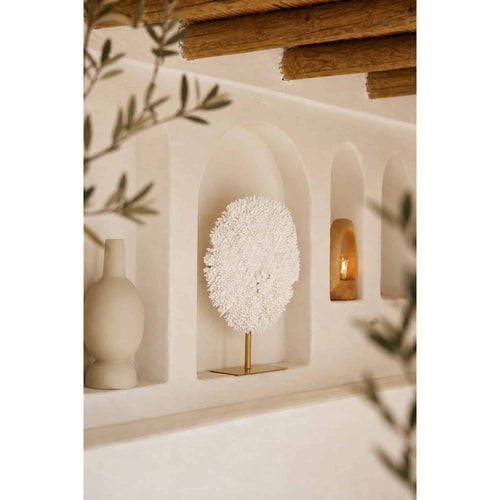 Light & Living ornament Coral - wit - 46x20x69cm