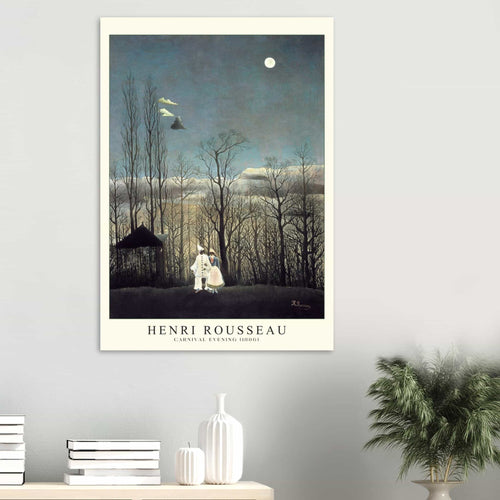 Artfulprints  Henri Rousseau - Carnival evening   poster 50x70 cm - vtwonen shop