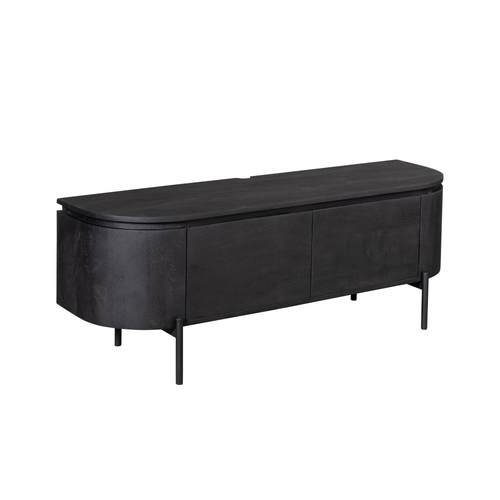 Starfurn - Tv meubel Excellent - Zwart - 35x120x30 cm