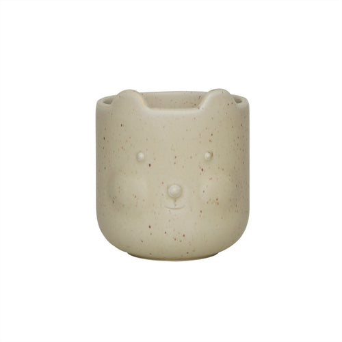 OYOY Pot 9,5 x 9 x 9 cm – Groen steengoed