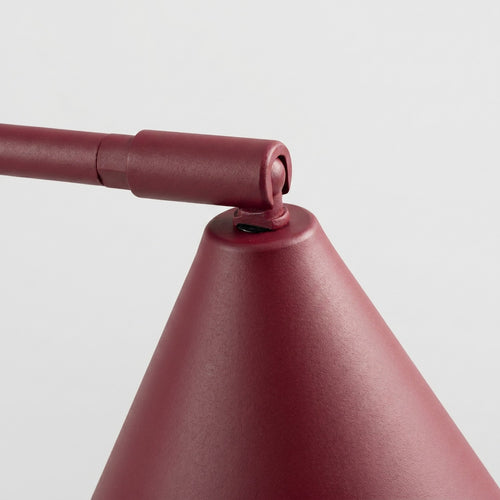 Sollux Lighting Tafellamp NOX bordeaux - 18x18x35cm