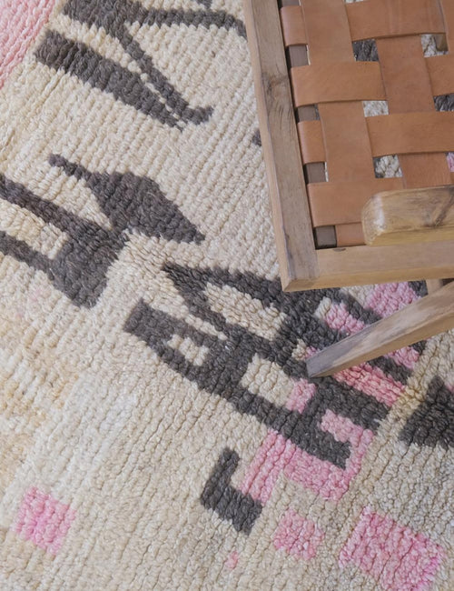 AFK Living vloerkleed Berber - handgemaakt - Wol - 131 x 200 cm - vtwonen shop