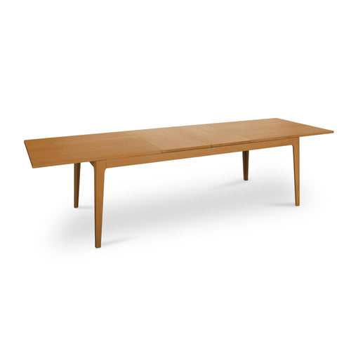 Furnhouse uitschuifbare eettafel Kerteminde - Natuurlijk eikenhout - 220/320x100 cm
