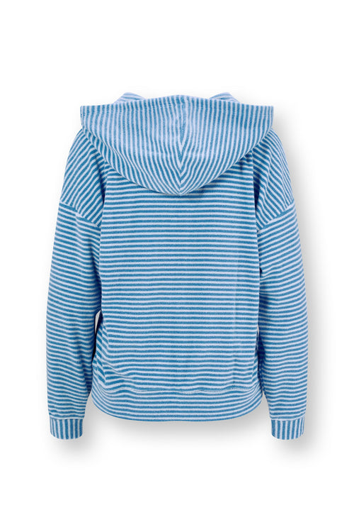 Pip Studio - Nicolle Jacket Women - Little Sumo Stripe - Blue - XXL