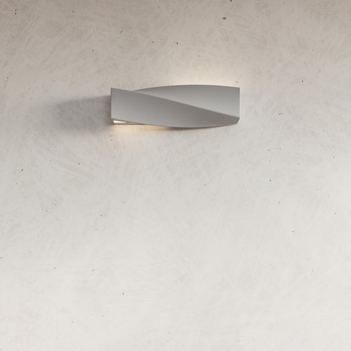 Sollux Lighting Wandlamp keramiek SIGMA grijs - 42x12x14cm