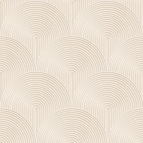 ESTAhome behang 3D-motief beige - 50 x 900 cm - 131100 - vtwonen shop