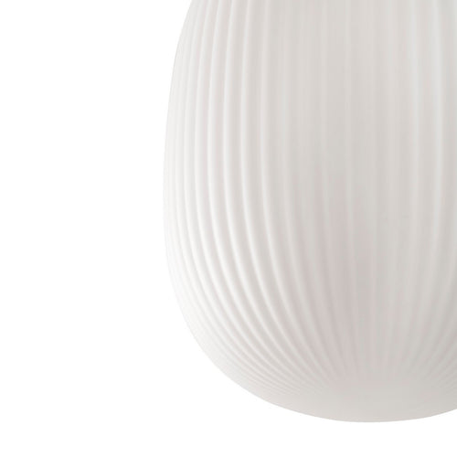 Faro ISABELLE 31cm Globe Hangende Plafondlamp Mat Wit
