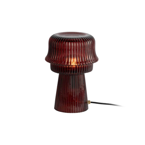 Leitmotiv tafellamp Cadiz Corded - rood - Ø18cm