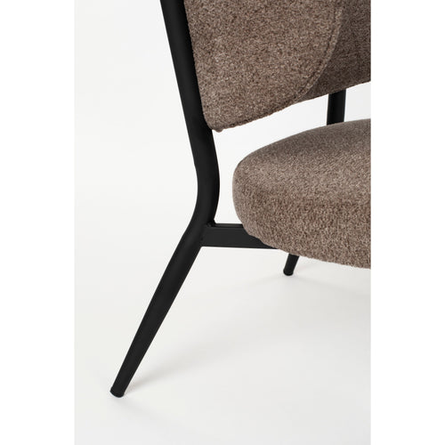 Housecraft Living Sanne Loungestoelen/ Fauteuil Bruin - vtwonen shop