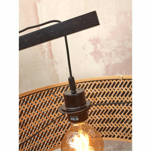 GOOD&MOJO vloerlamp Java - bruin - Ø50cm - vtwonen shop