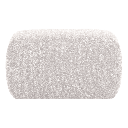 WOOOD poef Mojo Base - Bouclé - Ecru Melange - 45x84x64