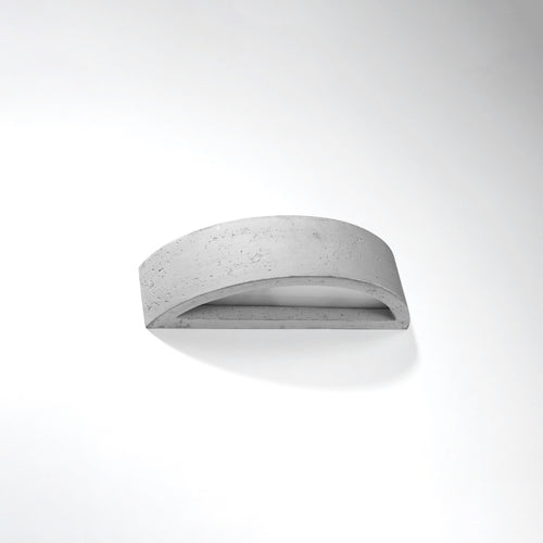 Sollux Lighting Wandlamp ATENA beton - 40x14,5x10cm