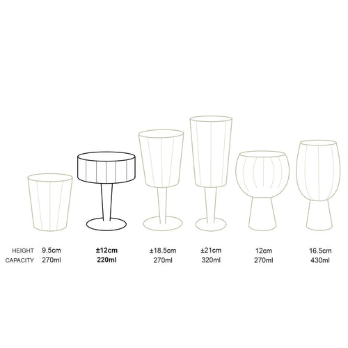 vtwonen - Champagneglazen - Set van 4 - 220ml - vtwonen shop