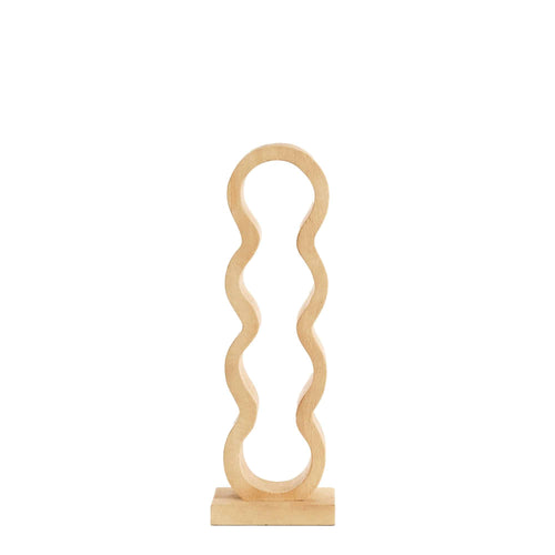 Light & Living wijnrek Edolo - bruin - 15.5x12.5x47cm