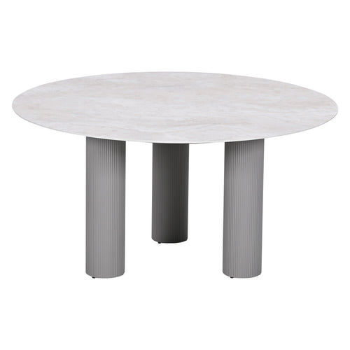 Garden Impressions Tuintafel Finn Ø150 cm - taupe - verona sand