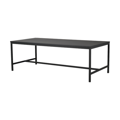 Rowico Home Everett houten eettafel zwart - 220 x 100 cm - vtwonen shop