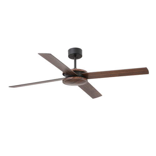 Faro Polea Plafondventilator 132 cm Bruin 4 Bladen