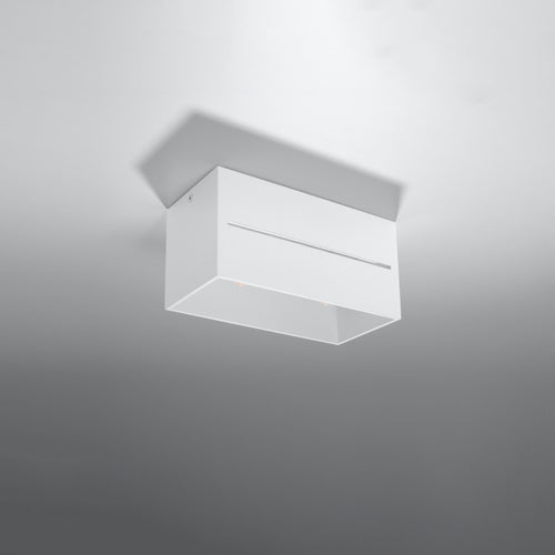 Sollux Lighting Plafondlamp LOBO 2 wit - 20x10x10cm