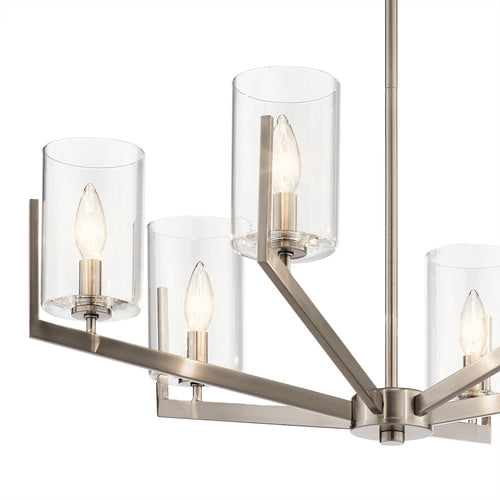 Elstead Kichler Nye Multi-arm hanglamp klassiek tin