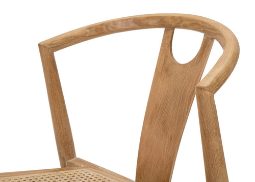 Mauro Ferretti Set van 2 stoelen - 56x53x76 cm - Bruin