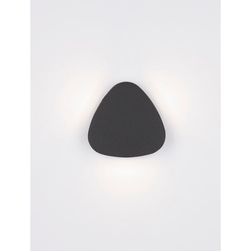 Merano Carlsbad Outdoor Flush Wandlamp Antraciet Aluminium, LED 7.5W 265Lm 3000K IP65