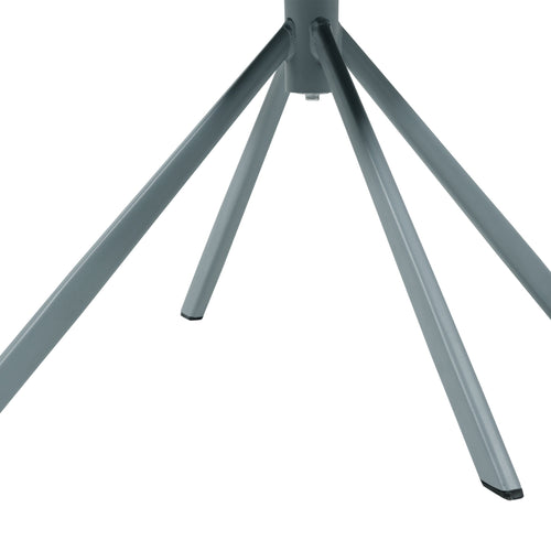 WOOOD eetkamerstoelen Femke - Chenille - Blauw - Set van 2