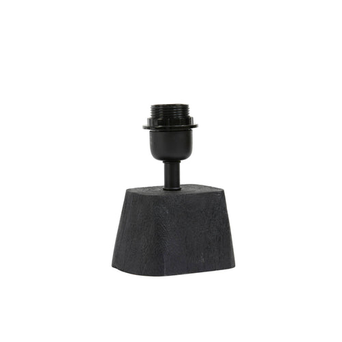Light & Living lampvoet  - zwart - 11x9x19 cm