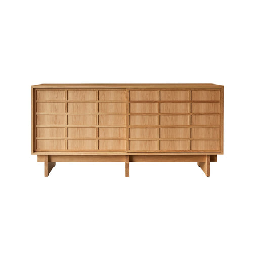 Tikamoon Eikenhouten badkamermeubel 170 cm - Naturel - vtwonen shop