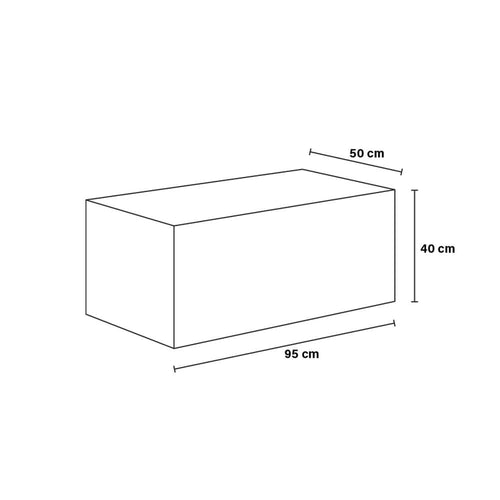 Home Deluxe Salontafel AMIRI Grijs L