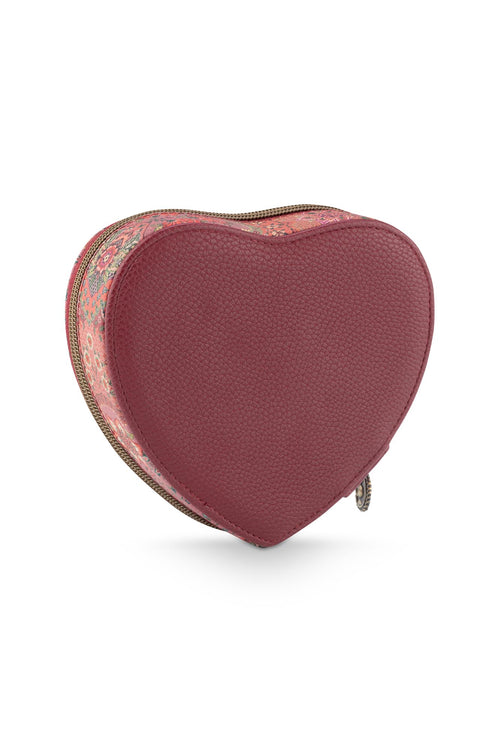 Pip Studio Carmel Sieradendoos Jabali Dames - Rood - 16x5x15 cm