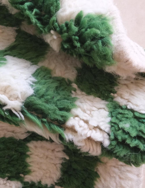 AFK Living vloerkleed Berber - handgemaakt - Wol - 107 x 156 cm - vtwonen shop