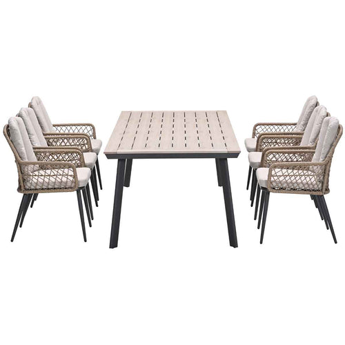 Garden Impressions tuinset Kalibo - Penedo - natural - 230x100 cm - 7-delig - vtwonen shop