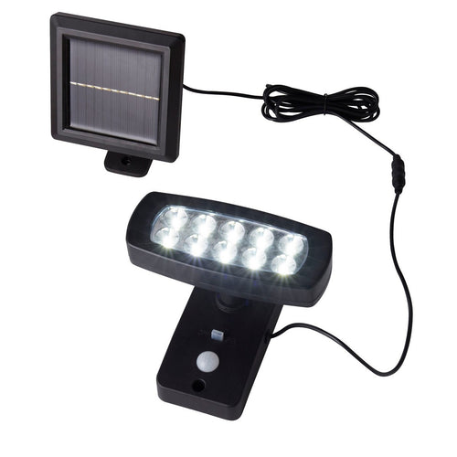 Searchlight Solar Buitenwandlamp ABS & helder polycarbonaat