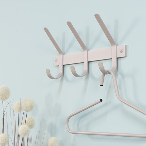 Spinder Design kapstok Dexter 3 - Silky Taupe - 3 haken - vtwonen shop