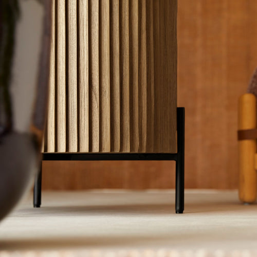 Tikamoon Banktafel van mindihout - Bruin - vtwonen shop