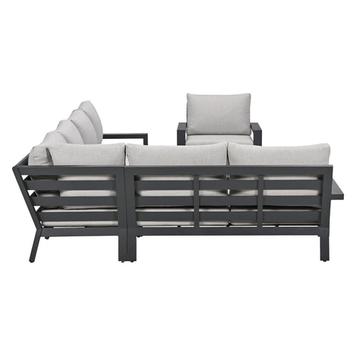 Garden Impressions Loungeset Sorelli 6-delig - donker grijs