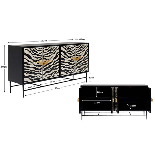 Kare Design Dressoir zebra - vtwonen shop