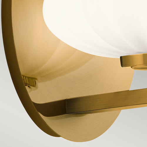 Elstead Kichler Pim Badkamer Wandlamp Vos Goud, 3000K, IP44