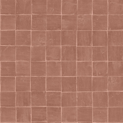 Origin Wallcoverings behang tegelmotief bruin - 50 x 900 cm - 348046 - vtwonen shop