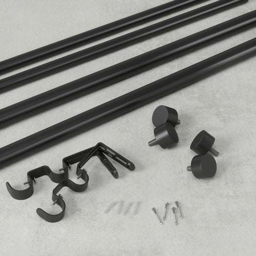 Umbra Cappa uitschuifbare dubbele gordijnroede - vtwonen shop