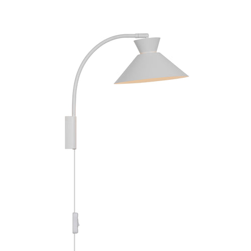 Nordlux Dial Wandlamp - Ø25cm - E27 - Wit