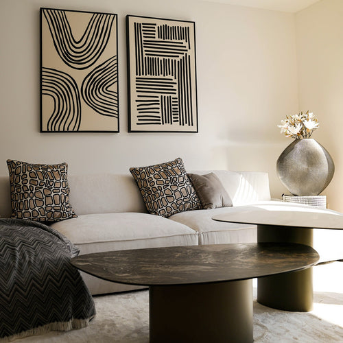 Kare Design Schilderij Artistic Bow 73x113cm