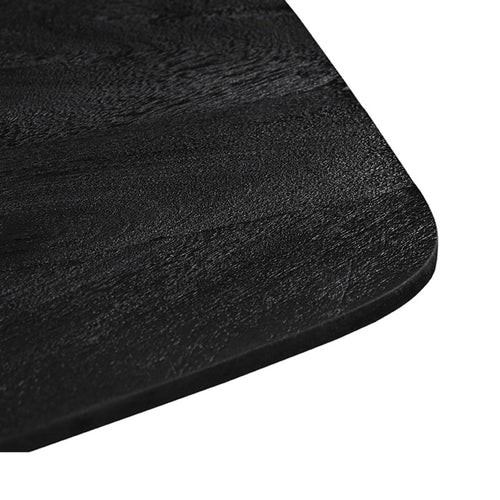 LABEL51 Eettafel Blake - Zwart Mangohout - 140x140x76cm - vtwonen shop