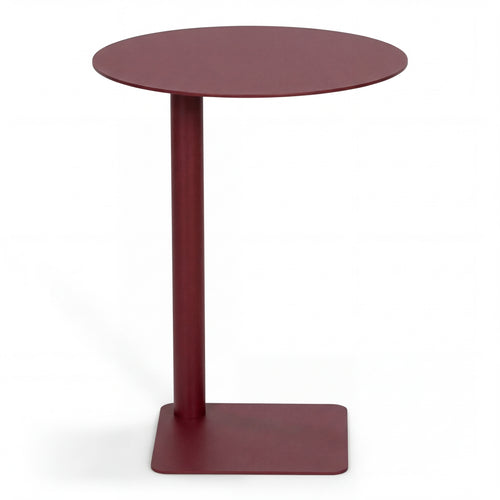 Spinder Design bijzettafel Sunny 50 - Burgundy - Ø 40