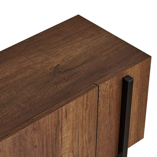 Calicosy - TV-meubel ATLAS - Donker hout 180x30x45 cm