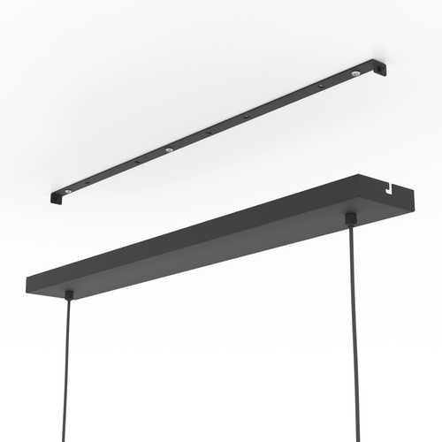 EGLO hanglamp Rinroe - e27 - 90 cm - zwart - staal