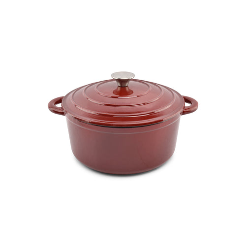 Salt & Pepper - Kookpot 26cm gietijzer rood Ferno - vtwonen shop